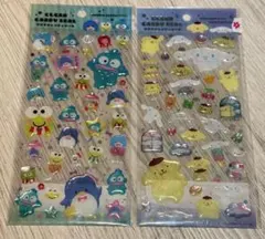 サンリオキャラクターズ　クリアキャンディシール　2枚セット