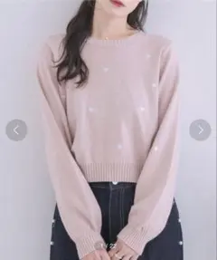 春　Emsexcite ハート刺繍　トップス