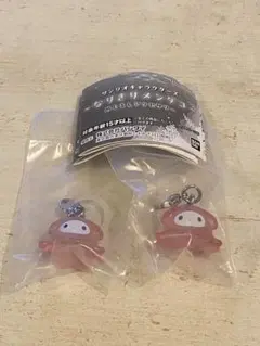 サンリオキャラクターズなりきりメンダコめじるしアクセサリー2点セット　ガチャ①