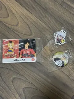 ハイキュー くら寿司　缶バッジ めじるしチャーム