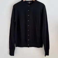 ユニクロ　エクストラファインメリノクルーネックカーディガン