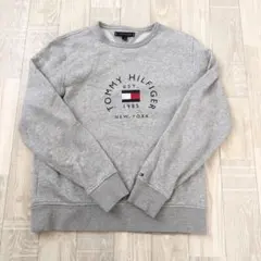 Tommy Hilfiger グレー トレーナー スウェット ロゴ 裏起毛