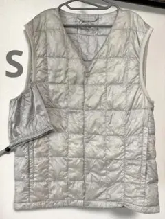 週末限定価格✨ ユニクロ ウルトラライトダウンベスト S ライトグレー 収納袋付