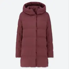 ユニクロ　シームレスダウンショートコート　L