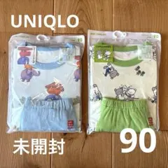 【未開封】UNIQLOベビーパジャマ 90cm 2点セットのサムネイル