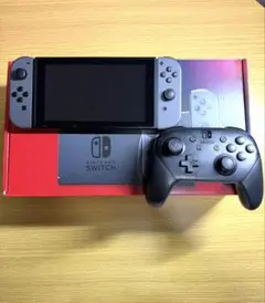 Switch 本体 スイッチ ブラック 美品 付属品完備 プロコン付き 格安