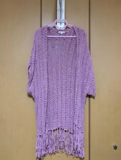 AMERICAN EAGLE OUTFITTERS フリンジ カーディガンのサムネイル