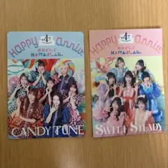 CANDY TUNEトレカ＆SWEET STEADYステッカー