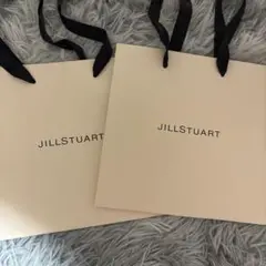 JILLSTUART ショップ袋 クリーム色 2枚セット