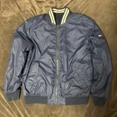 Tommy Hilfiger ネイビー ナイロンジャケット　リバーシブル