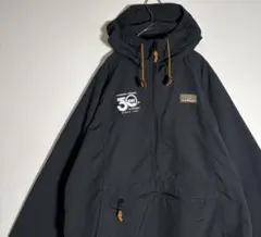 L.L.Beanエルエルビーン 企業刺繍ロゴ　アノラック　マウンテンパーカー