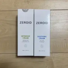 ZEROID ゼロイド スージングクリーム インテンシブクリーム 2点セット