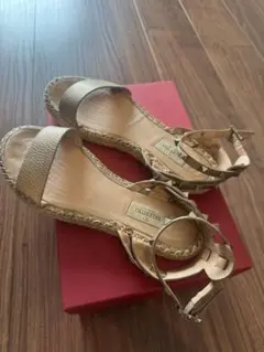 Valentino ゴールドスタッズエスパドリーユサンダルのサムネイル