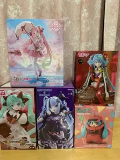 初音ミク フィギュア5体セット