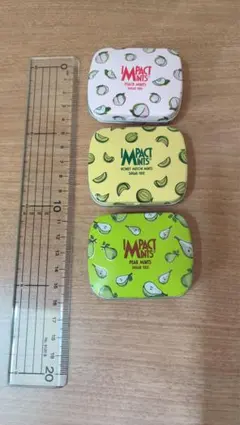 IMPACT MINTS 空き缶 3種セット