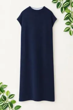 Paul Smith ポールスミス コットン100％ ネイビー ワンピース M