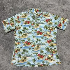 hawaii 88tees 90s〜 ハワイ製 アロハシャツ ハワイ柄 古着のサムネイル