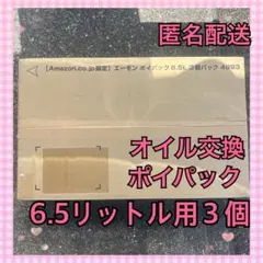 【匿名配送】エーモン ポイパック 6.5L 3個パック 4993 オイル交換のサムネイル