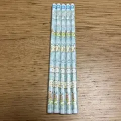 キャラクター柄 2B鉛筆 5本セットすみっこぐらし