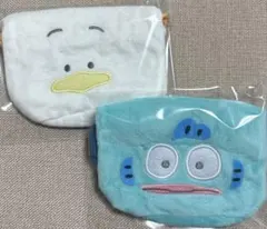 はぴだんぶい　ふわふわフェイス巾着