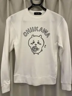 【美品】ちいかわ スウェット ホワイト S サイズ／トーキングヘッズ製品