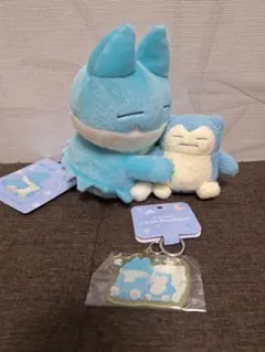 ポケモン　Little Daydream　ゴンベとカビゴン　ぬいぐるみ
