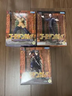 ゴールデンカムイ XrossLinkフィギュア 3種　新品未開封品