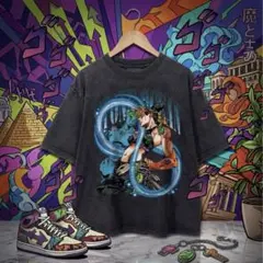 ジョジョ JOJO 空条 徐倫 Tシャツ tee 荒木飛呂彦 SBR ffのサムネイル
