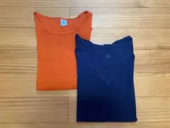 PETIT BATEAU プチバトー コットン長袖Tシャツ 2枚セット