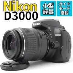 美品】Nikon D3300 一眼レフカメラ ニコン 高画質モデル スマホ転送