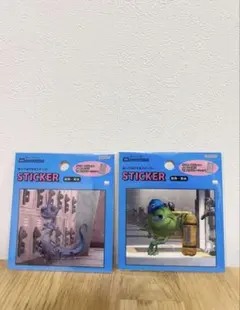 正規品　モンスターズインク ステッカー 2枚セット　24時間以内発送