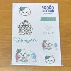 【ぱん様専用】NiziU マユカ　ペインティングシール　NIZOO ルキャ