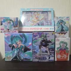 初音ミク フィギュア アクリルボード 6点セット まとめ売り - メルカリ