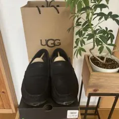 UGG ブラック ローファー