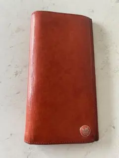 【COACH】オレンジレッド　長財布