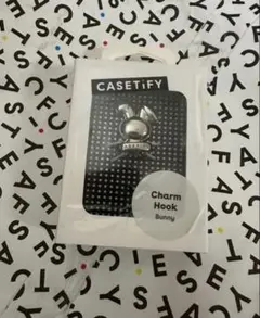 CASETiFY Bunny Charm Hook - Silver