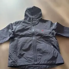 フード付きジャケットアウター ネイビー