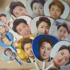嵐　大野智ジャンボうちわ・ミニうちわまとめ売り