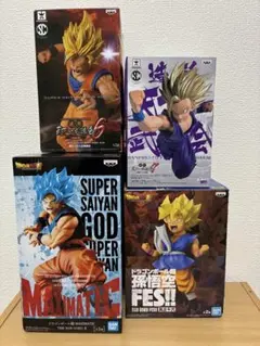 ドラゴンボール プライズフィギュア　4個セット