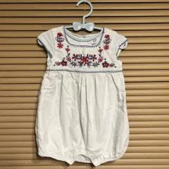 BABYGAP 刺繍入りロンパース 12-18ヶ月