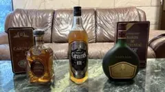 お酒　アルコール　ブランデー　ウイスキー　3本まとめ売りのサムネイル