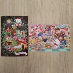 平成レトロ　サンリオピューロランド　ポストカード 　2枚セット