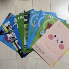 キャラクタークリアファイル9枚セット