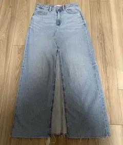 ZARA デニムロングスカート　XS