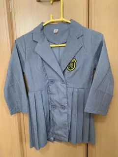 グレー プリーツ付きジャケット 140サイズ