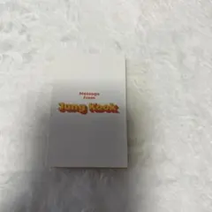 BTS JUNGKOOK Butter メッセージカード