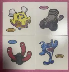 【最安値】ポケモンパン デコキャラシール 2024 ４枚セット