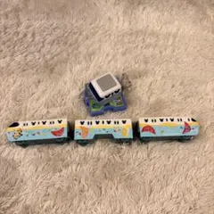 ディズニー リゾートライン 3両編成 ミニカー キーホルダー おもちゃ セット