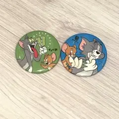 トムとジェリー 缶バッチ　仙台限定
