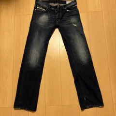 DIESEL VIKER W32 L32 ダークブルー ストレートデニム